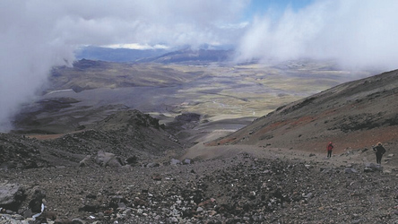 Blick ins Tal vom Cotopaxi