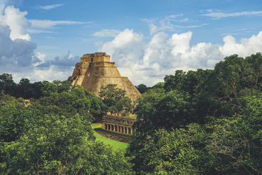 Maya-Pyramide von Uxmal