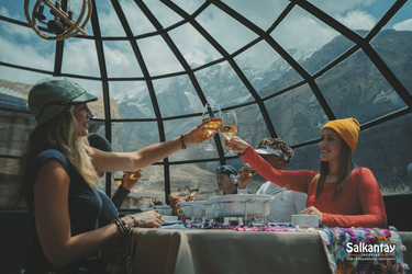 Gemeinschaftsdome, ©Salkantay Trekking