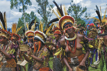 Beim Goroka Festival