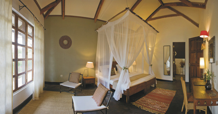 Gästezimmer in der Bashay Rift Lodge, ©Bashay Rift Lodge