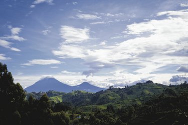 Virunga-Vulkane in Ruanda