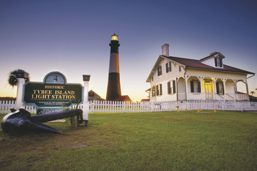 Tybee Island Lighthouse bei Savannah, ©Visit Savannah