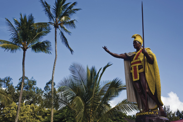 King Kamehameha Statue in Kapaau