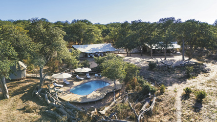 Blick auf das Verneys Camp